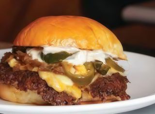 Cheese burger de ternera