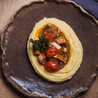 Filetto di Maiale all’Abruzzese con Purè di Patate