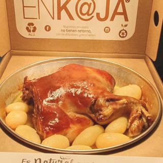 Cochinillo Asado A Baja Temperatura (Ración Para 2 Personas)