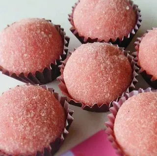 Pack 6 Brigadeiros De Morango