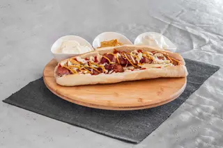 Rolovani grill hot dog