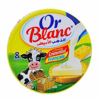 Fromage fondu à l'emmental 8 portions - OR BLANC