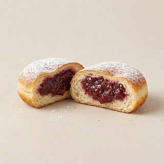 Пончик з вишнею (80г)