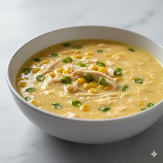 39 - Zuppa mais e pollo 鸡丝玉米汤