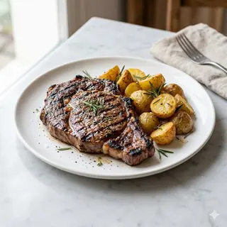 Entrecot De Vedella A La Brasa