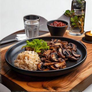 Grilovane pečurke sa rižom 300-350 g