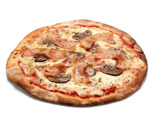 Pizza De Bacon Y Portobello (30 Cm.)