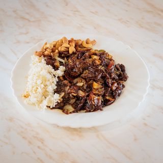 S11 - sa indijskim orahom + povrće + pirinč - Dnevni meni