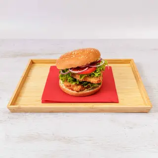 Crisp khicken burger