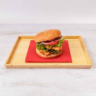 Crisp khicken burger