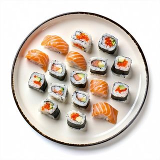 Sushi 12 pesce bianco