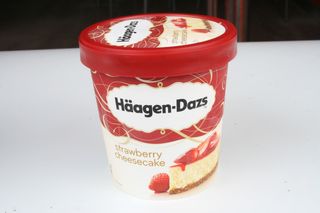 Helado Häagen-Dazs Strawberry Cheesecake (500 Ml.)