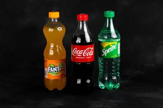 Напій 0,5 (coca cola, fanta, sprite) glovo