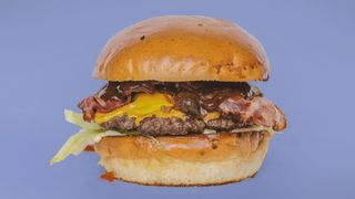 Burger Czizas z kurczakiem