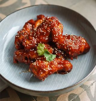 Alitas De Pollo Frito picante