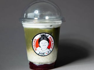 Матча малинова на кокосовому молоці (350ml)