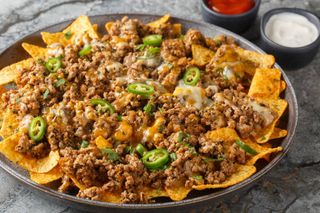 Nachos Con Carne Picada