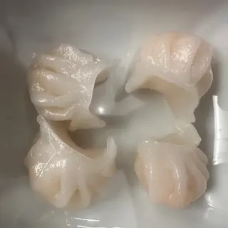 Ravioli di gamberi vapore 4 pezzi