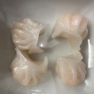 Ravioli di gamberi vapore 4 pezzi