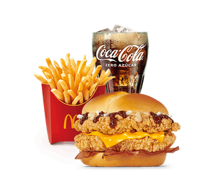 Menú McCrispy Smoky Doble