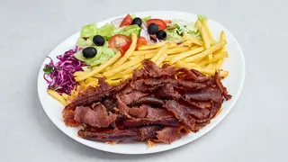 TALERZ KEBAB Z WOŁOWINĄ ŚREDNI