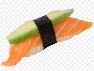 Nigiri Salmón y Aguacate (1pza)