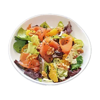 76. Ensalada sashimi