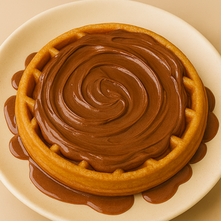 Gofre Con Dulce De Leche