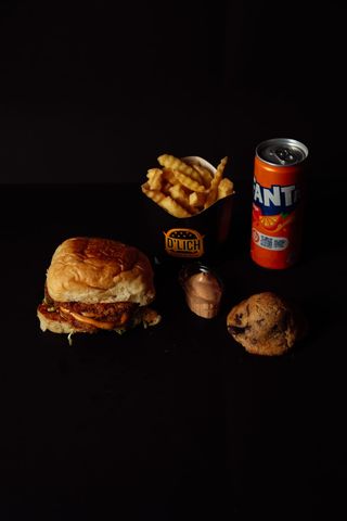 Menu simple fried chicken