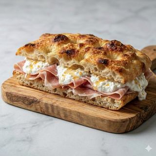 Ripiena crudo e arancia