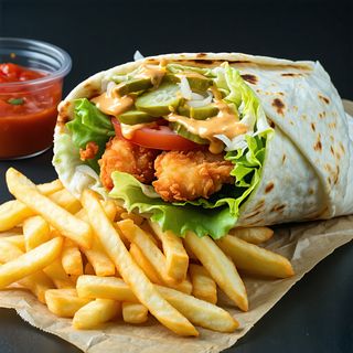 Crispy wrap