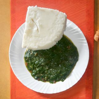Ugali + Vegetables