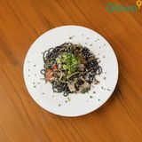 Pâtes Spaghettis Noirs Végétariens