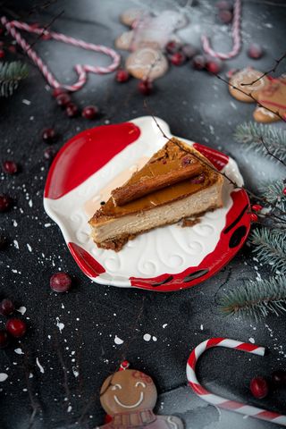 Korzenny sernik Lotus  z karmelem