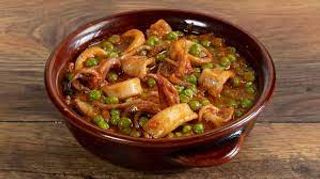 Calamari e piselli 2/3 porzioni