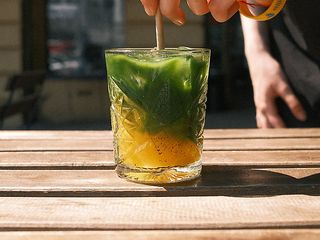 Матча-оранж Холодна