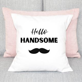 Pernă satinată - Hello Handsome