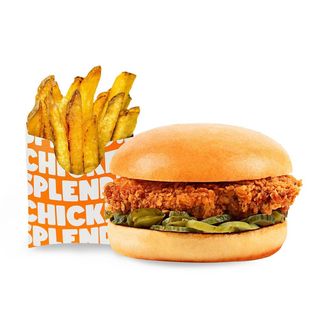 Combo Junior Chicken Sandwich 