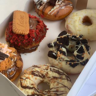 Donut de choco blanco