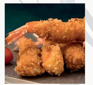 Gambas Con panko 