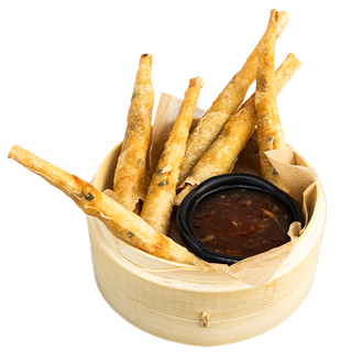 Smażone sajgonki twister z krewetkami 6 szt.