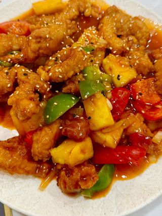 Pollo Agridulce( gluten)