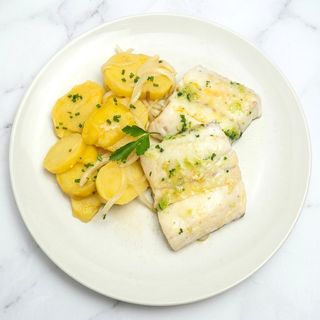 Plato Pescado Merluza
