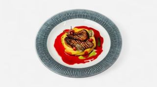 Foie gas & mere cu rozmarin