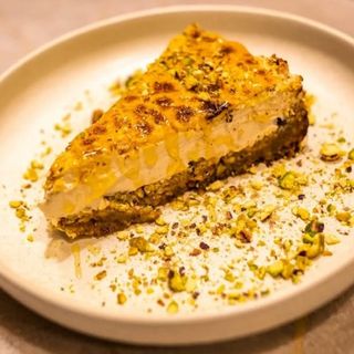 Baklawa cheescake (san sebastian)