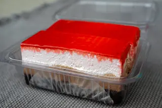 Mousse capsuni