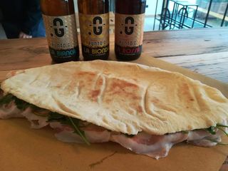 3. Pancetta, zola, rucola