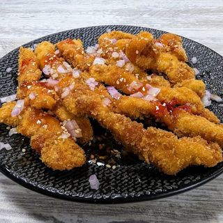 Tiras de pollo