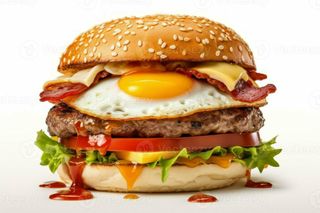 Hamburguesa Completa Con Huevo