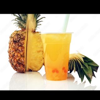 Bubble tea ananas